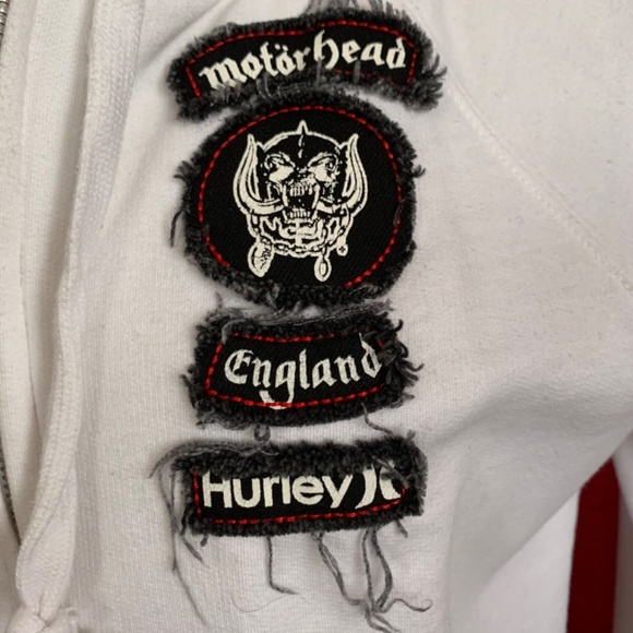 Motörhead England  Rock n’ Roll Patch Hoodie - Picture 3 of 5